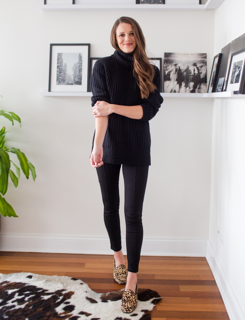 2. All-Black for Elegant yet Classy Look