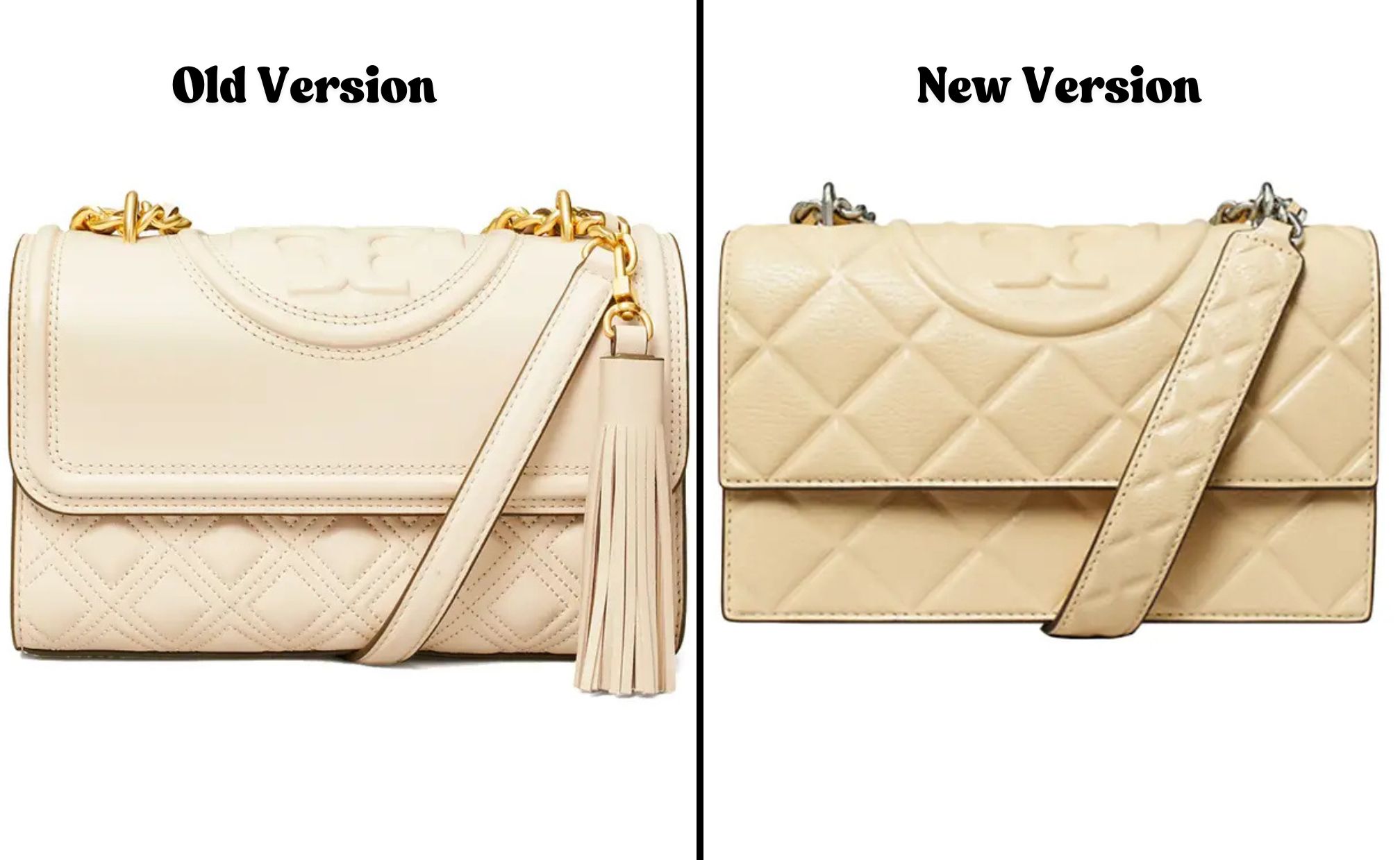 Perbandingan Tory Burch Old Style dan New Style