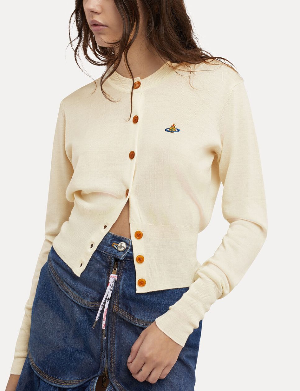 1. Vivienne Westwood Bea Cropped Cardigan