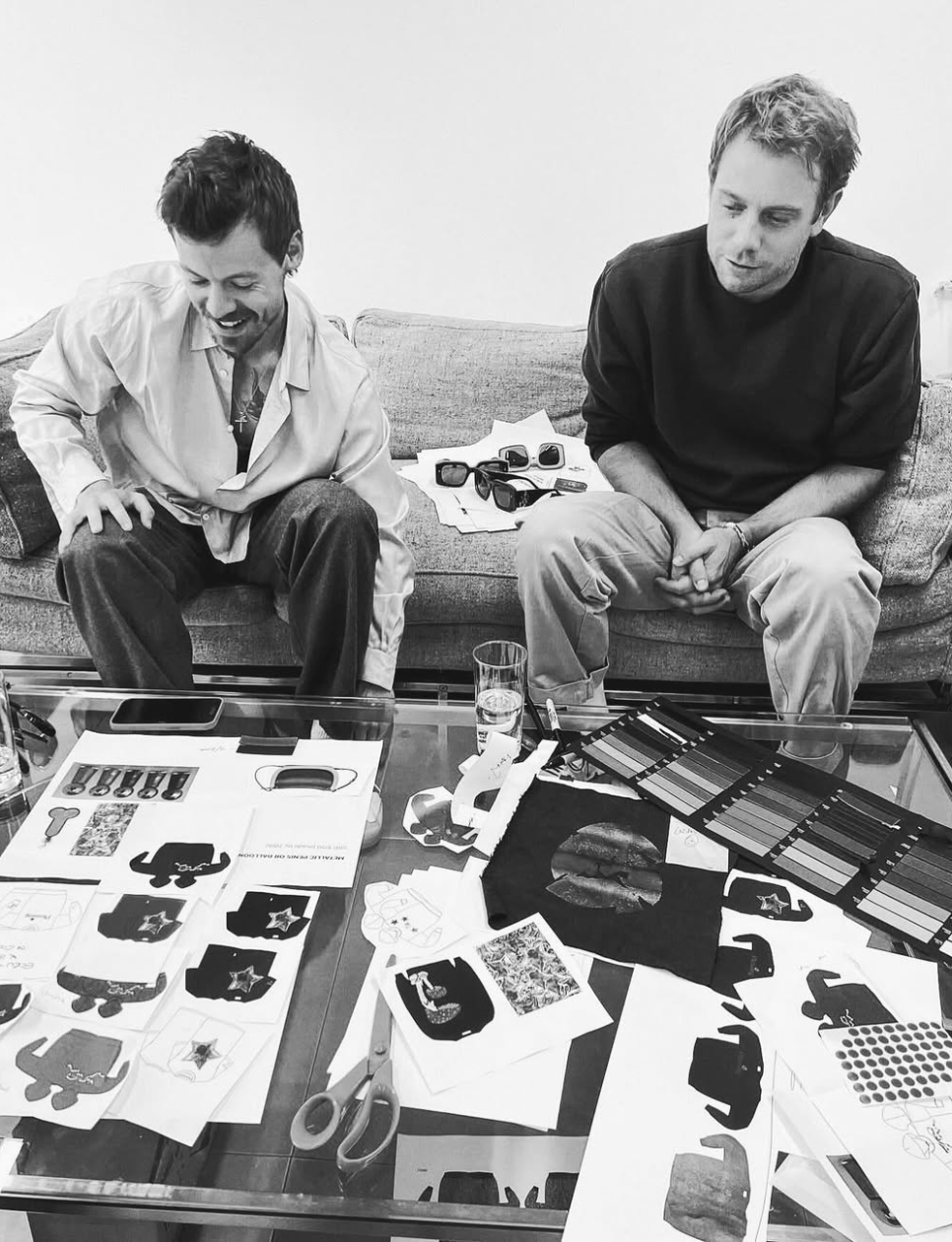 Jonathan Anderson bersama Harry Styles (sumber: instagram.com/jonathan.anderson)