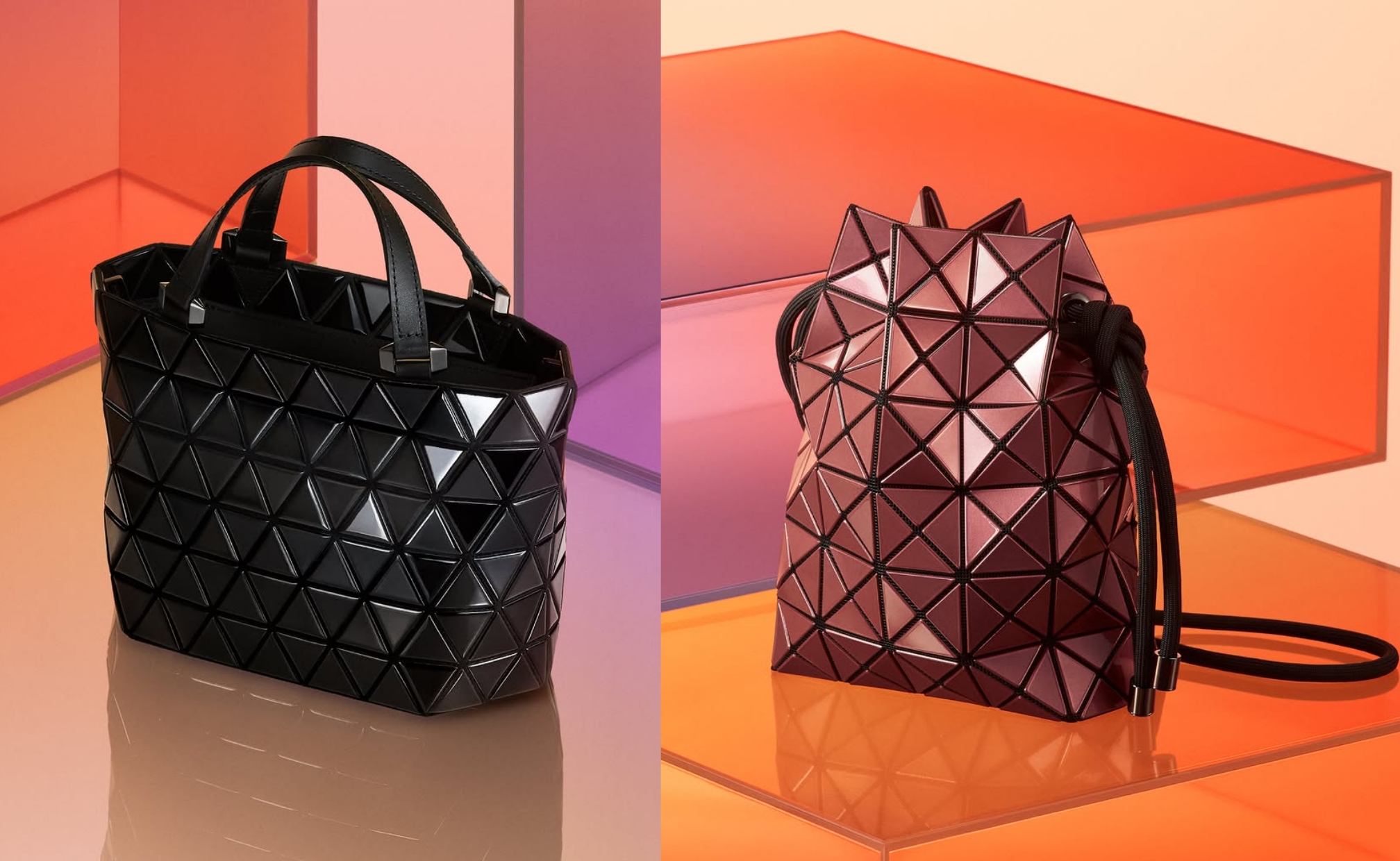 Variasi model tas (Sumber foto:Instagram/baobaoisseymiyake_official dan Instagram/baobaoisseymiyake_official)