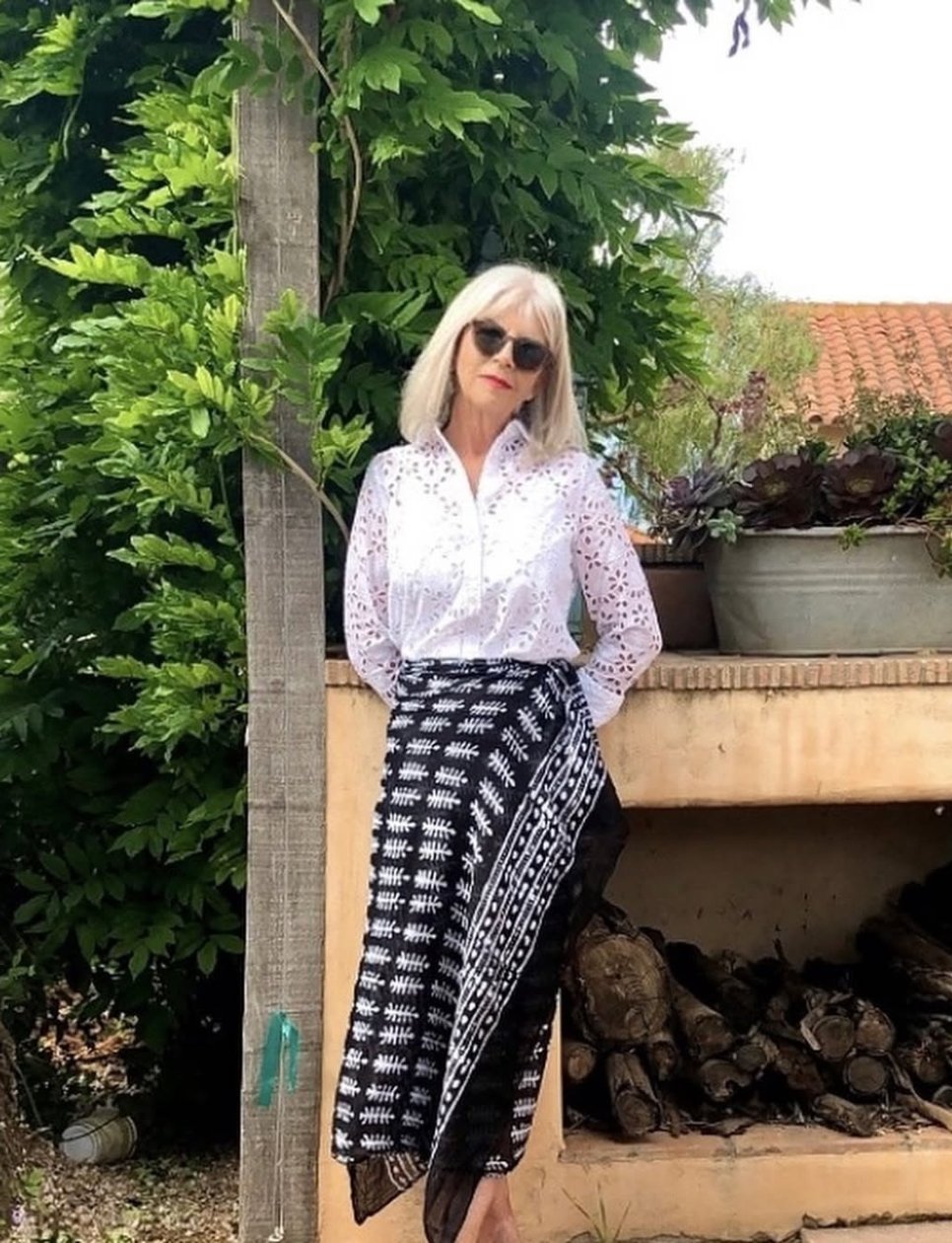Cindy Hattersley Over 50 Style Blogger (sumber gambar: instagram.com/cindyhattersley)