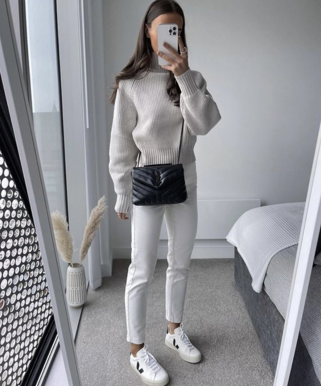 4. Turtleneck Cropped