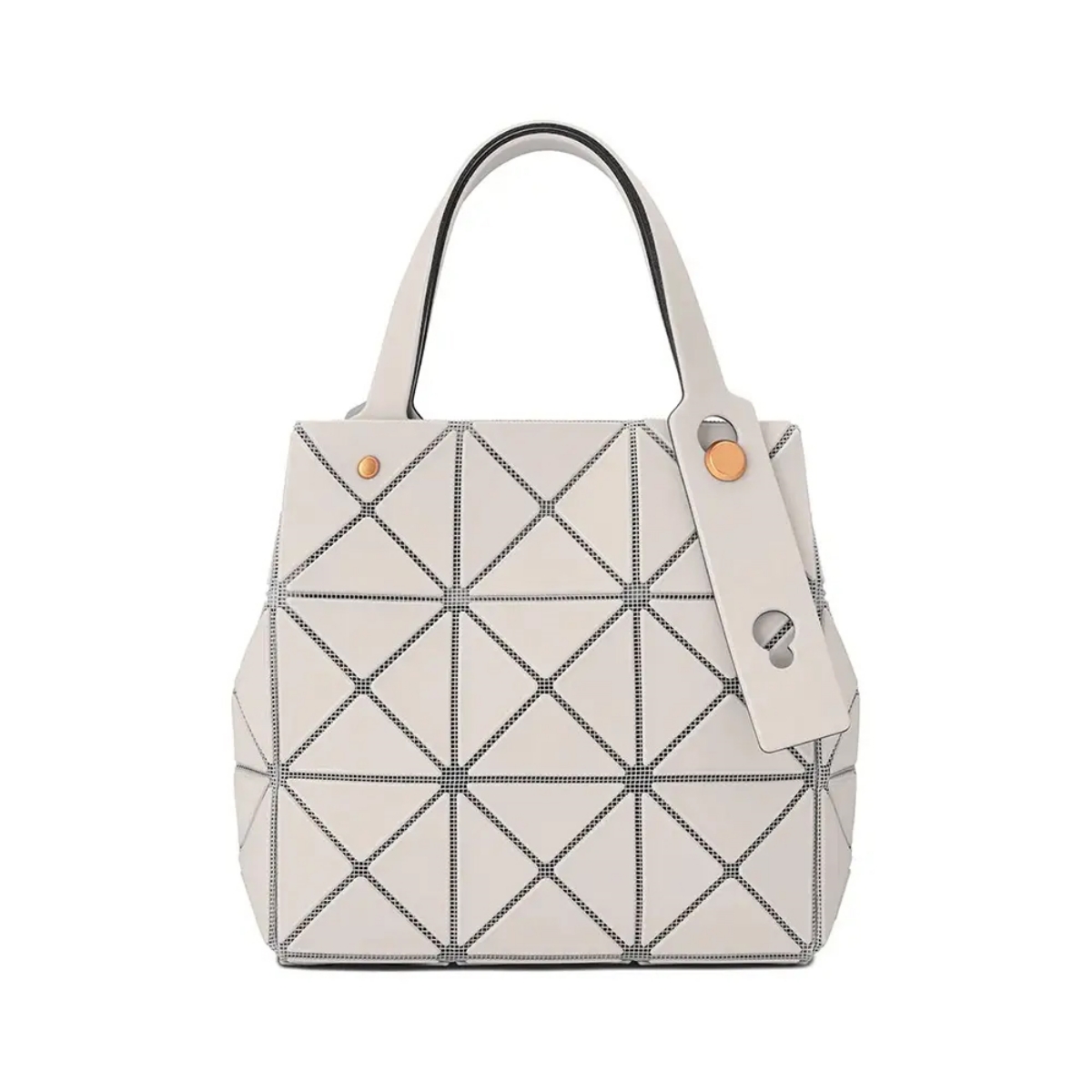 1. Bao Bao Issey Miyake Carat Small Handbag Beige