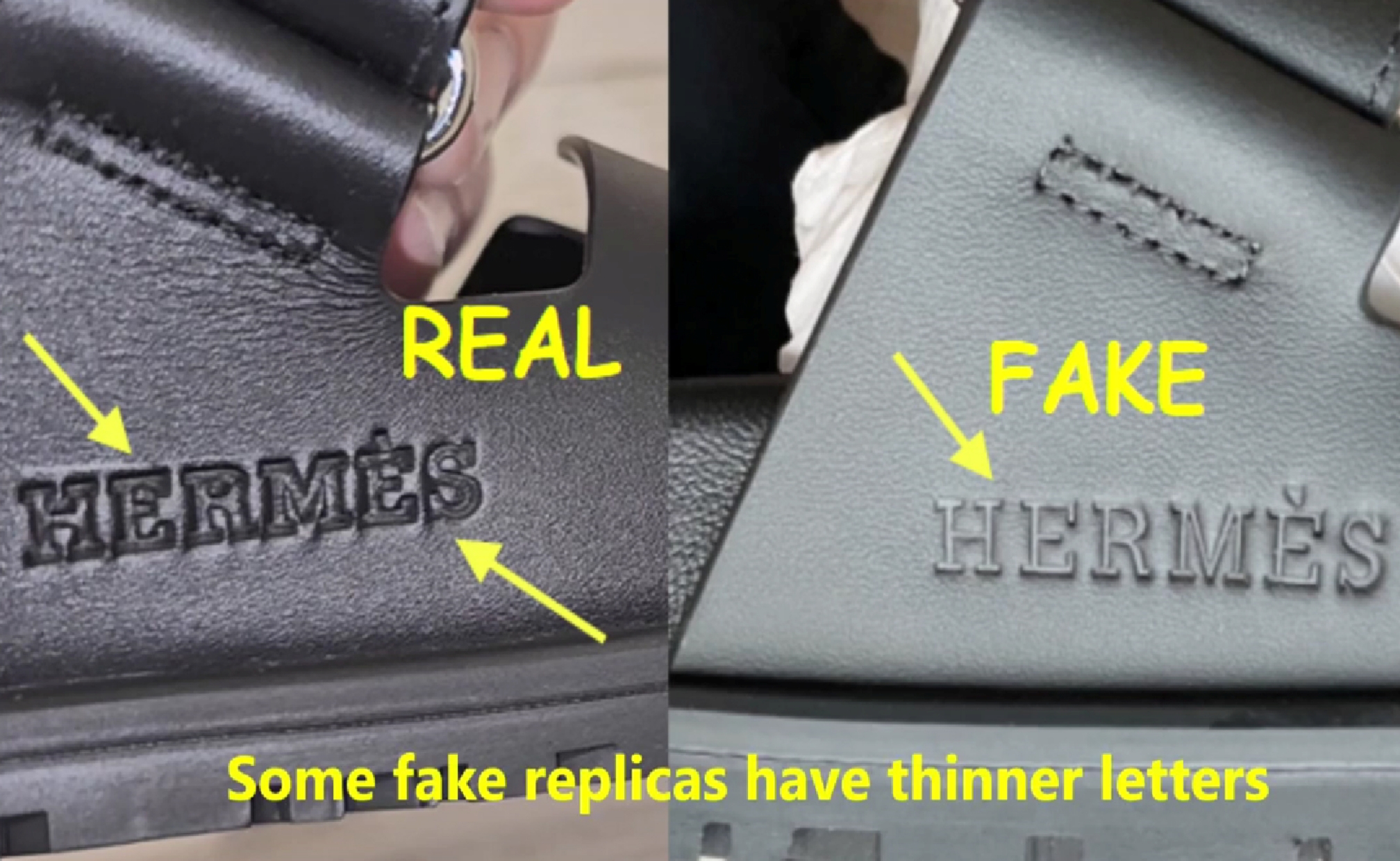 Stitching lebih pendek (Sumber foto: Youtube)