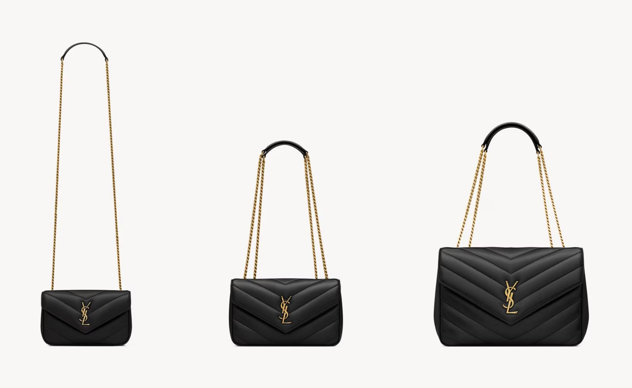 Tas Loulou ukuran Mini, Small, dan Large