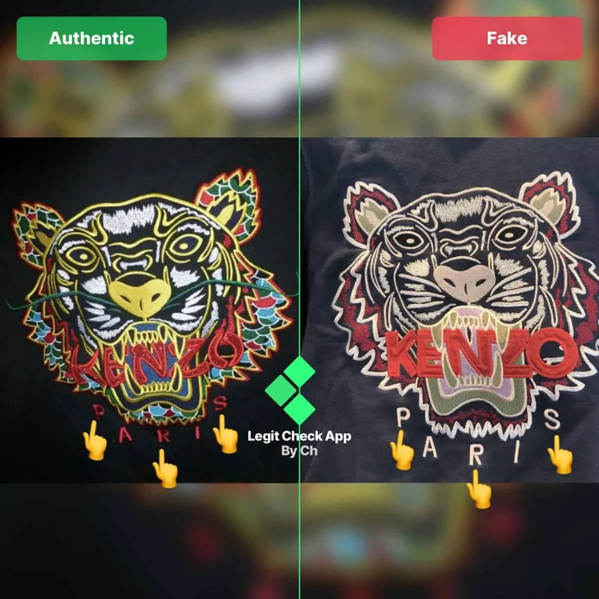 Tiger print (Sumber foto: https://legitcheck.app/)