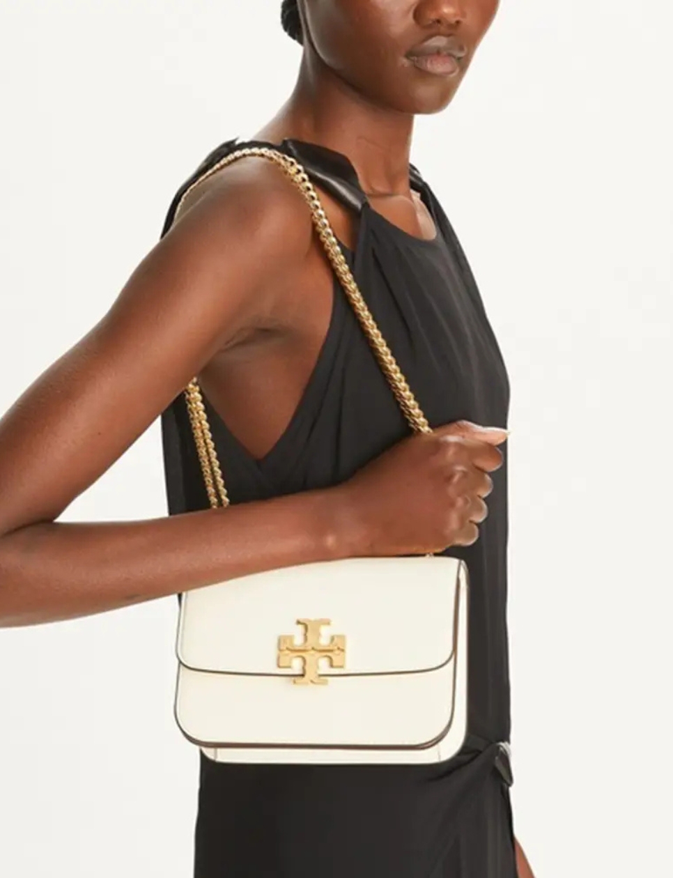 6. Tory Burch Eleanor Small Chain Crossbody Bag