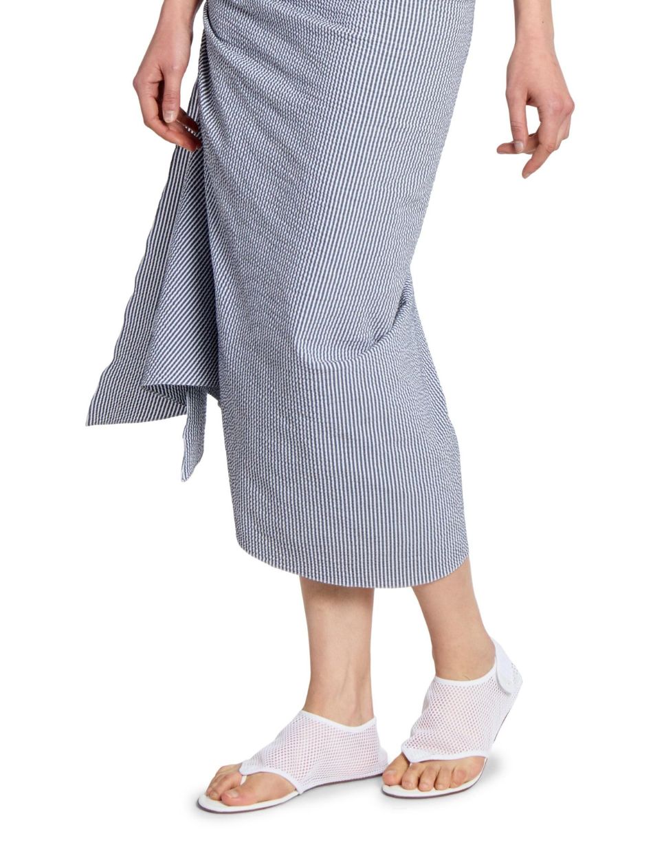 3. Thong Sandal in Fishnet