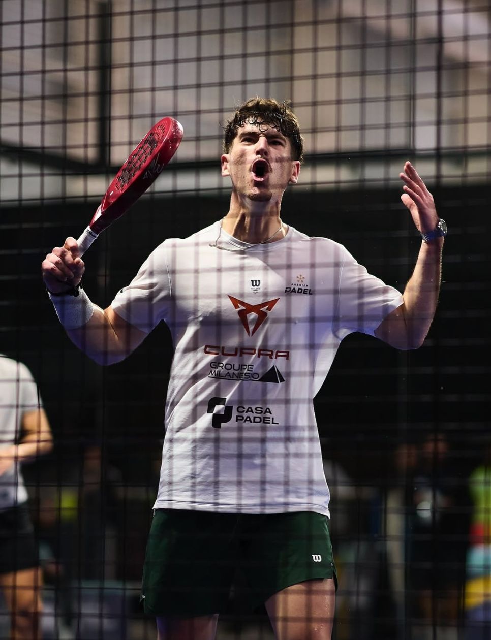 Thomas Lheygue, salah satu atlet padel (sumber gambar: instagram.com/wilsonpadel)