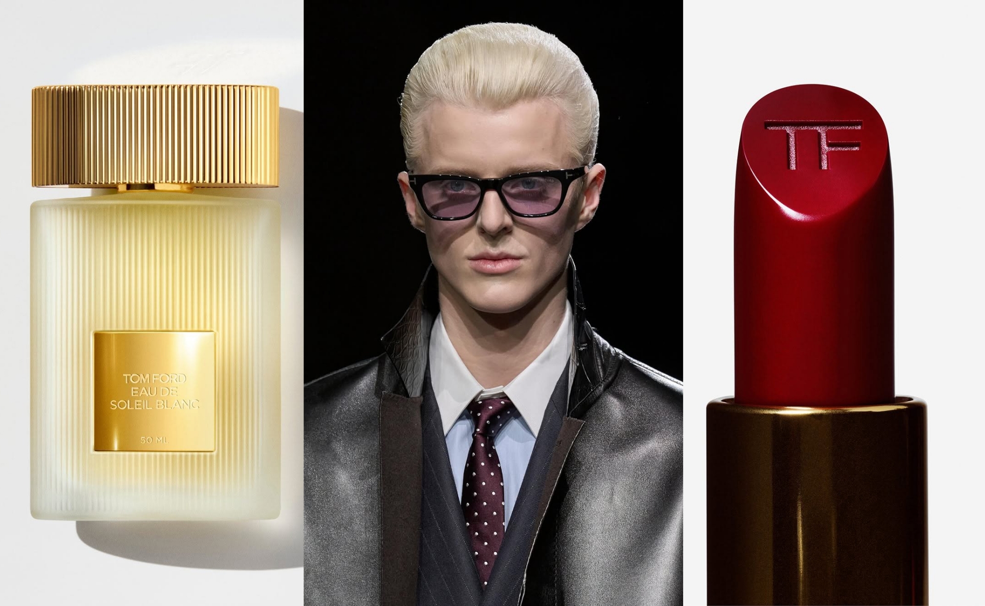 Aneka produk Tom Ford (Sumber foto: Instagram/tomford, Instagram/tomford, dan Instagram/tomford)