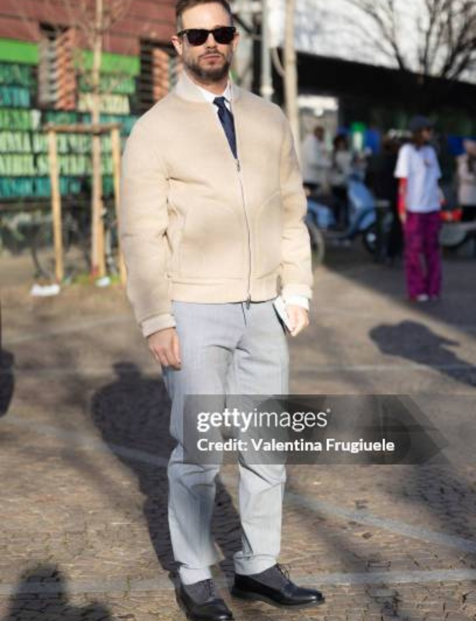 5. Tailored Bomber Jacket