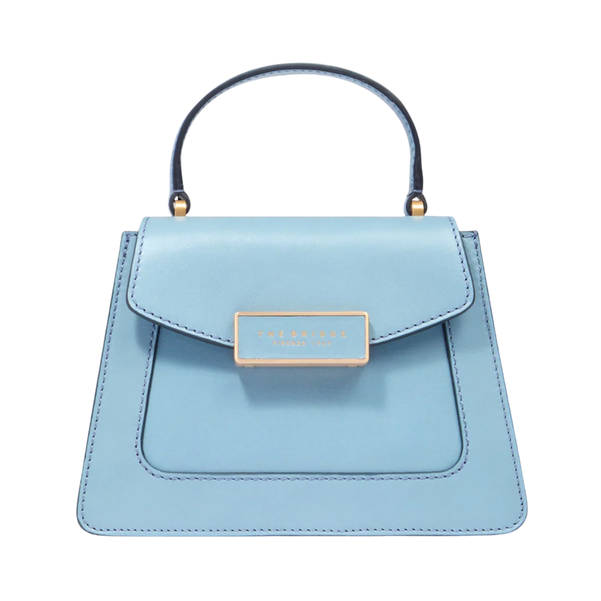 Leather handbag with chain shoulder strap (Sumber foto: www.thebridgefirenze.com)