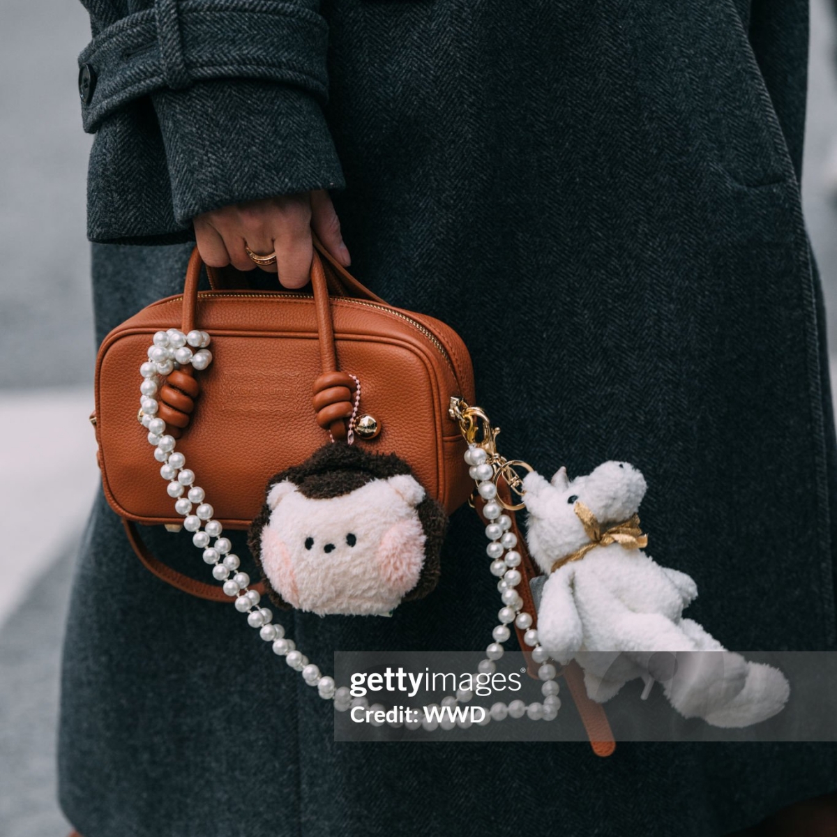 Streetstyle during New York RTW Fall Fashion Week 2025 on February 07, 2025 in New York, New York. (Photo by Jason Jean/WWD via Getty Images)