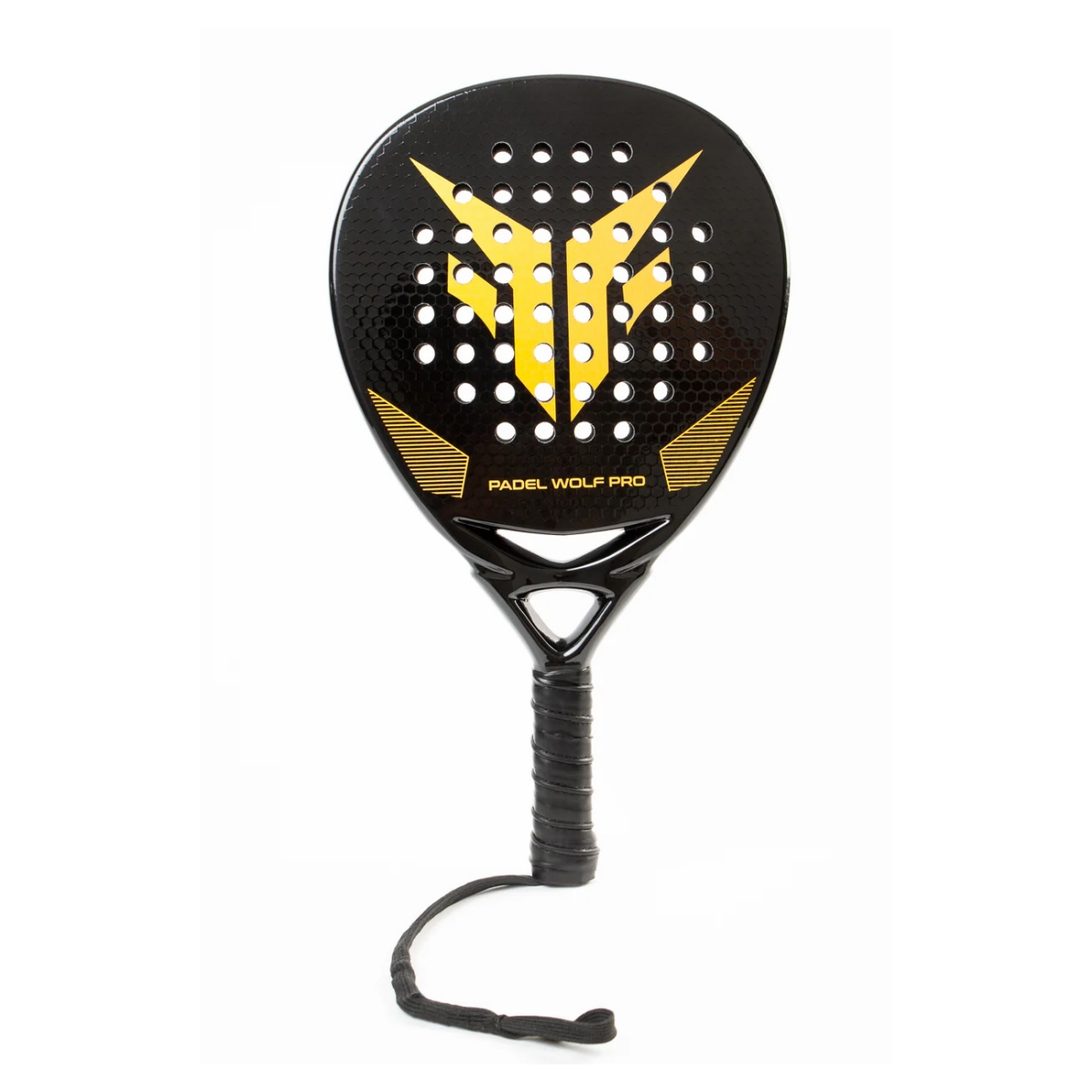 Raket padel dari carbon fiber (Sumber foto: www.padelwolfpro.com)