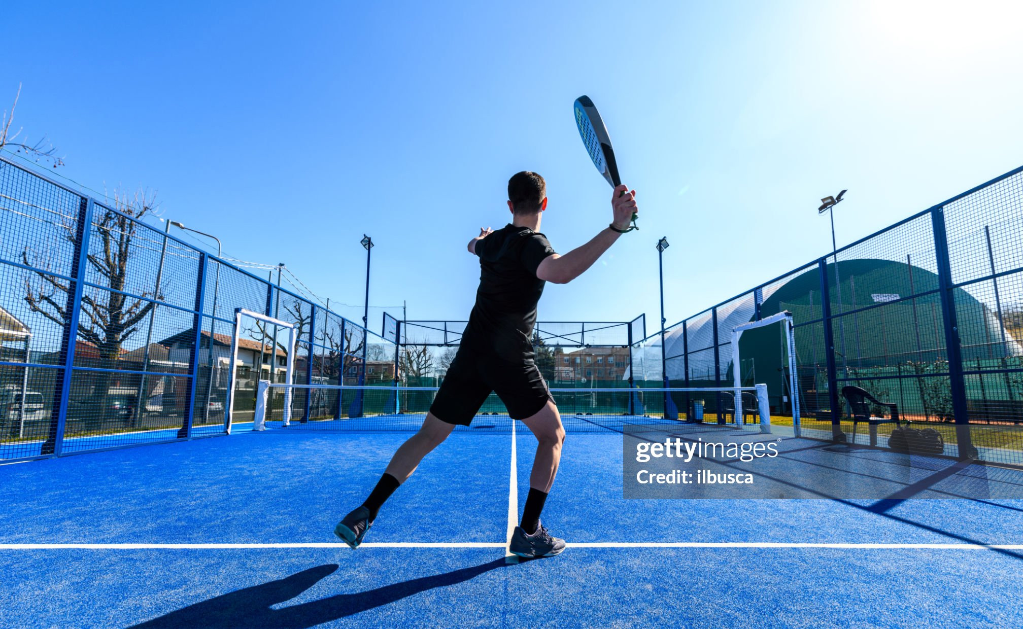Young people playing Padel Tennis Getty Image