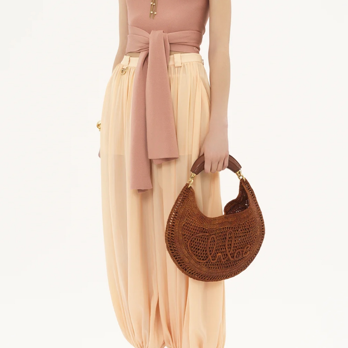 7. Crochet Raffia Bag
