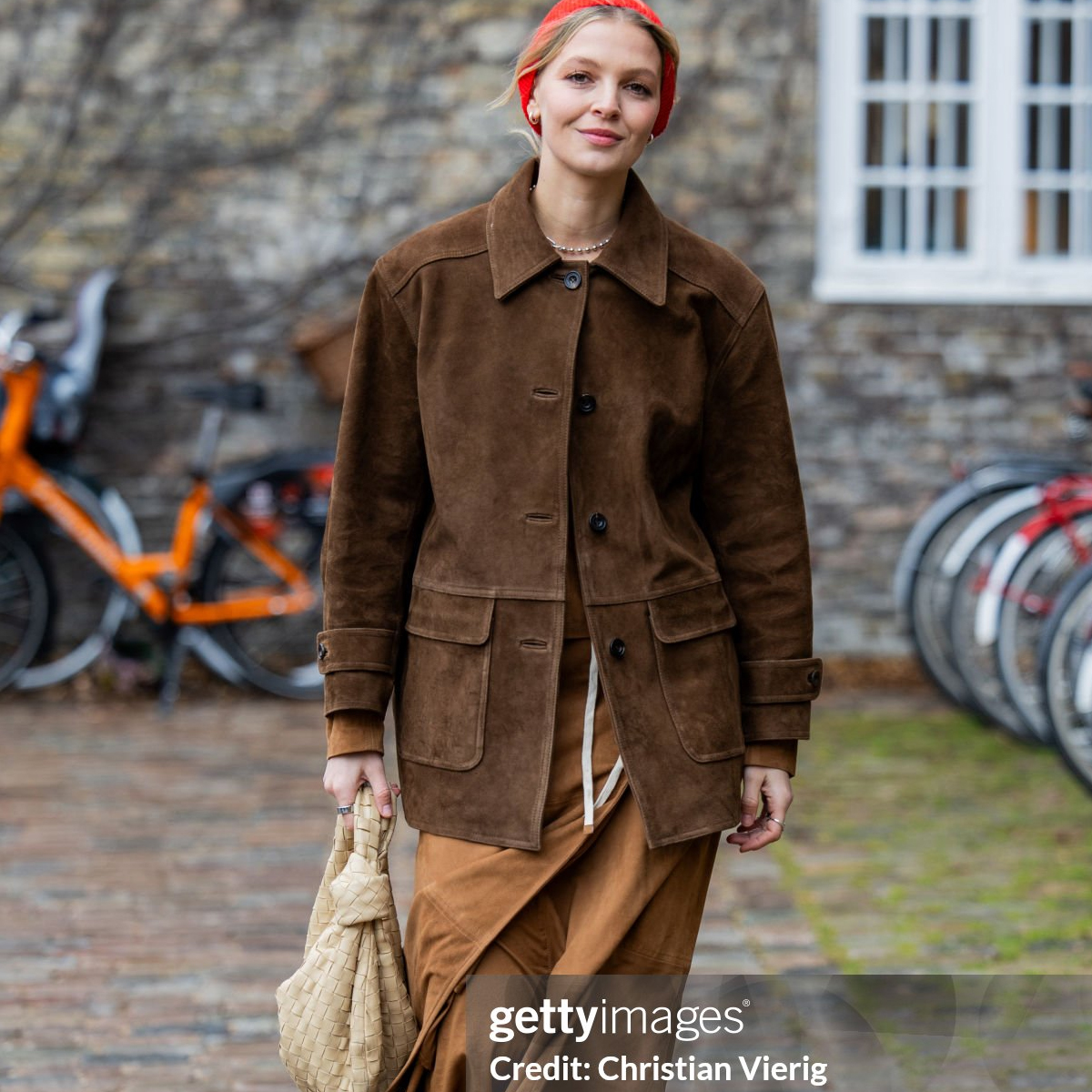 7. Tan Suede
