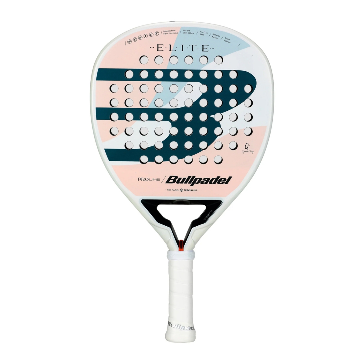 Raket berbentuk teardrop (Sumber foto: padelshop.com)