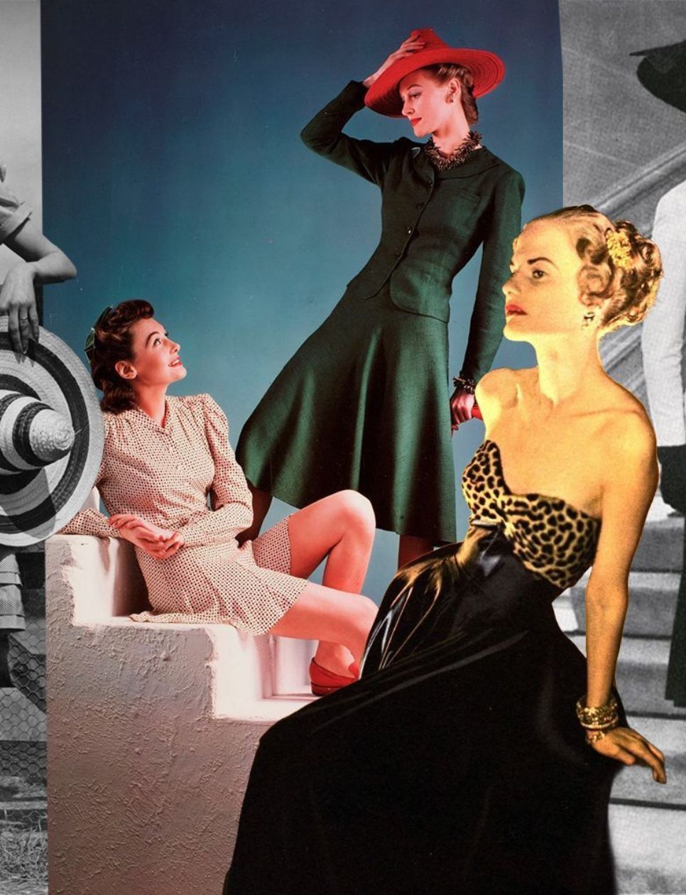 Perubahan fashion dari masa ke masa (sumber gambar: https://www.vogue.com/tag/misc/fashion-through-the-decades)