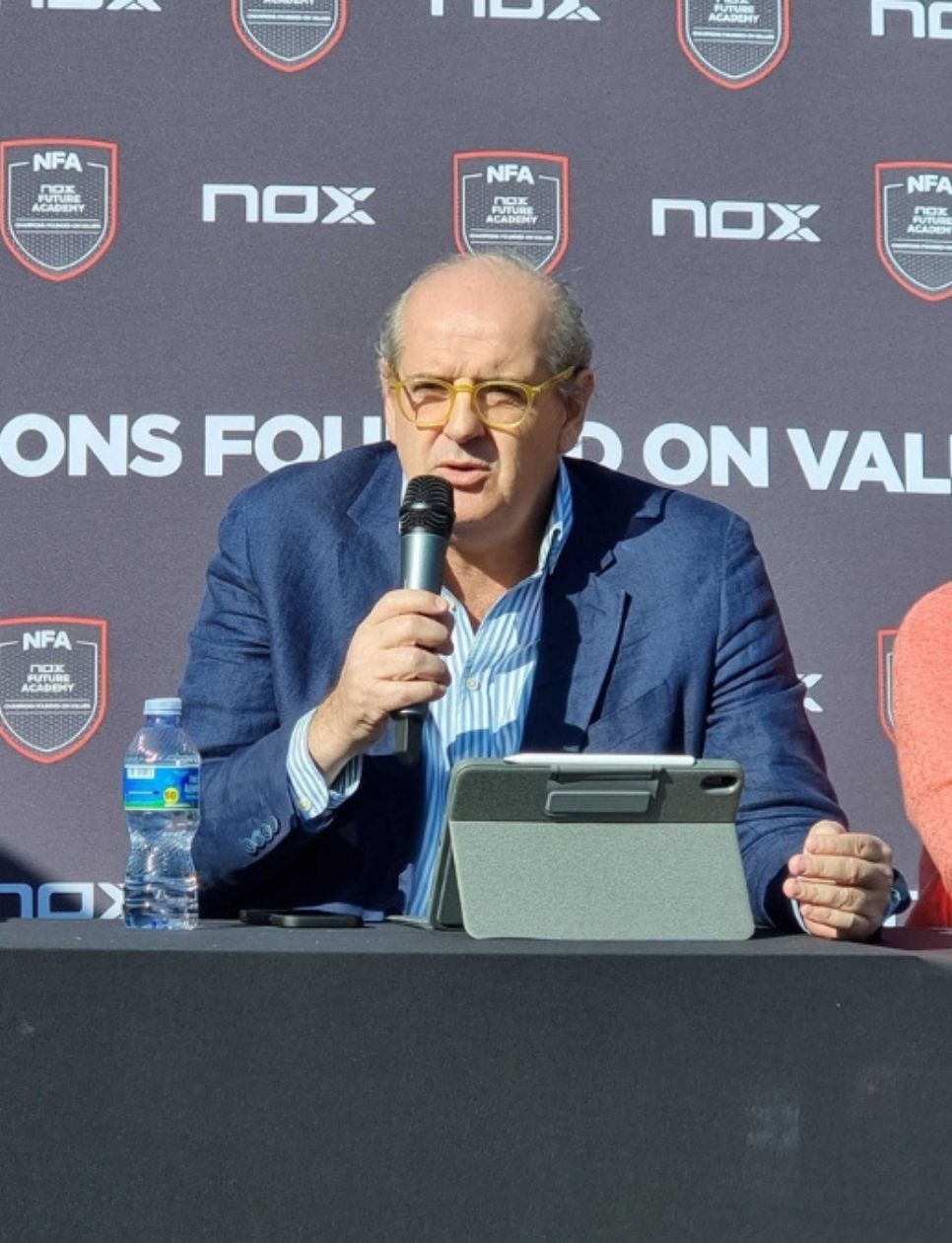 Jesús Ballvé., pendiri NOX (sumber gambar: https://padelalto.com/2023/01/15/ballve-on-nox-future-academy-its-the-fulfillment-of-a-dream)
