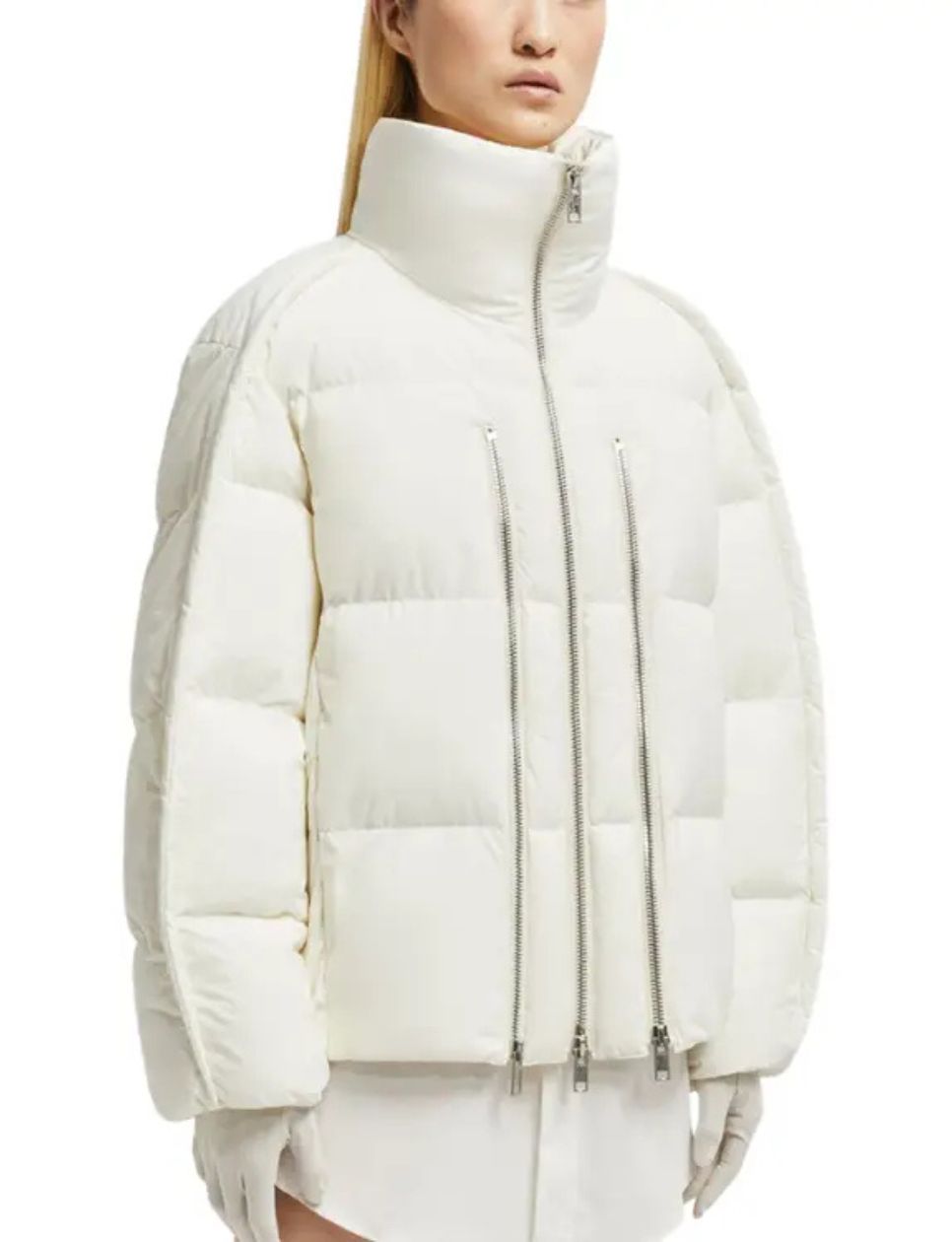 10. Moncler M x Willow Smith Jayel Short Down Jacket Off White