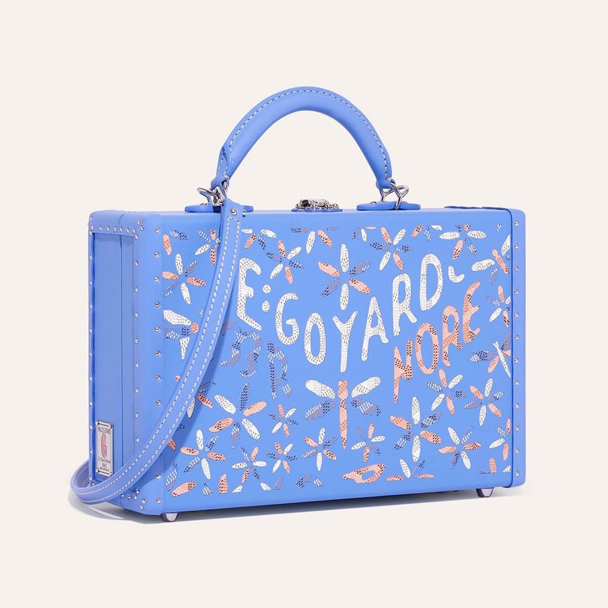 Goyard Grand Hotel Trunk in iris (Sumber foto: Instagram/goyardofficial)