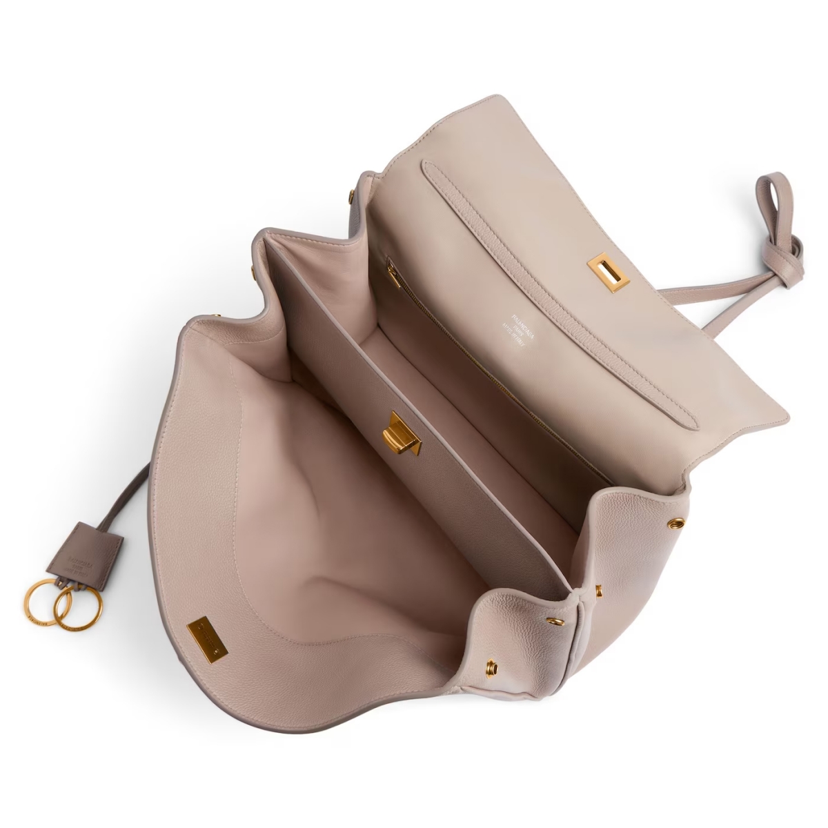 Interior tas Rodeo (Sumber foto: www.balenciaga.com)