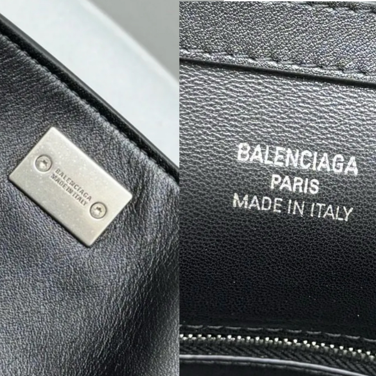 Metal name tag pada tas Rodeo (Sumber foto: /www.theluxystudio.com)