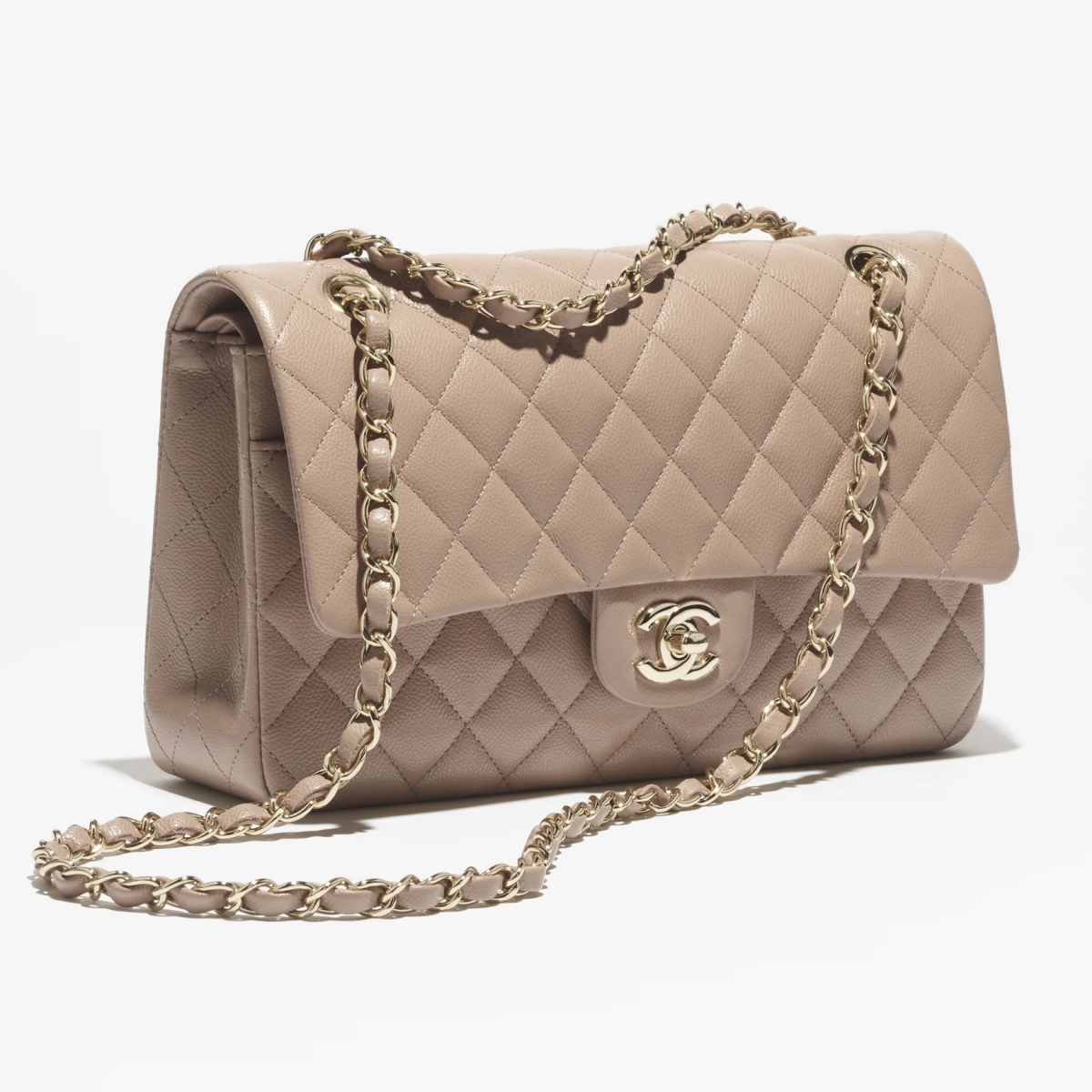 Chanel Classic 11.12 in leather (Sumber foto: www.chanel.com)