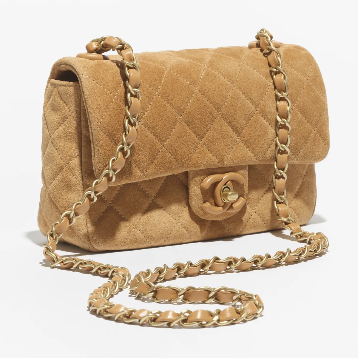 7. Mini Flap Bag with Chain