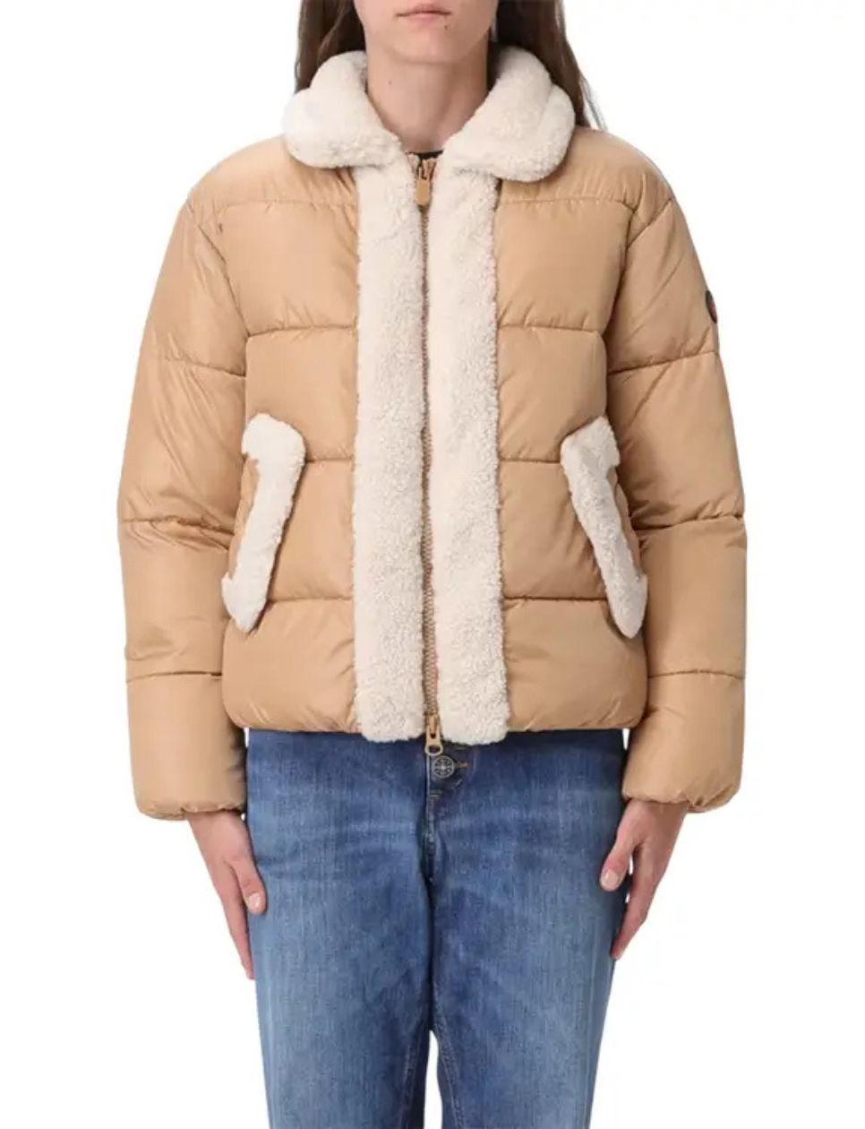 9. Save The Duck Honey Jacket Biscuit Beige