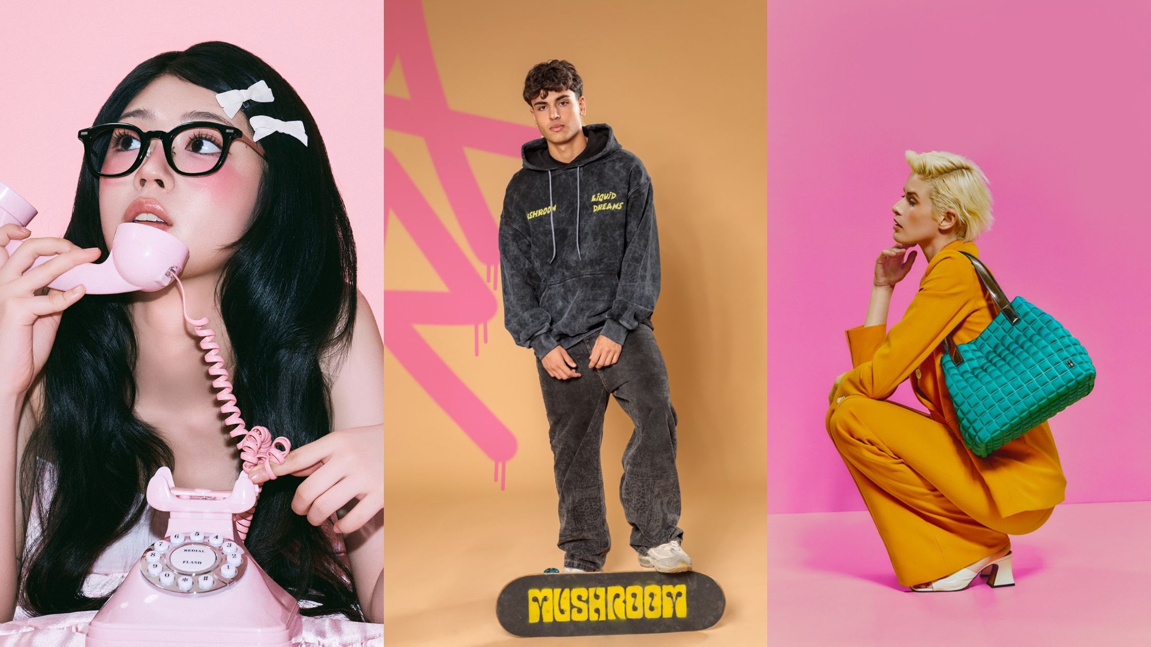 Koleksi dari brand terbaru voilà.id (sumber gambar: reclow.com, https://mushroombrand.it/m bprimebags.it)