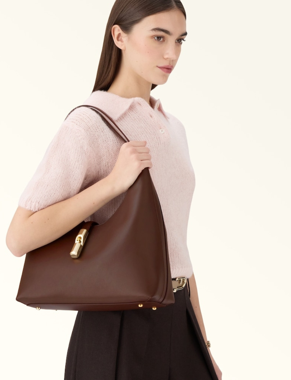 12. Furla Goccia M Shoulder Bag 