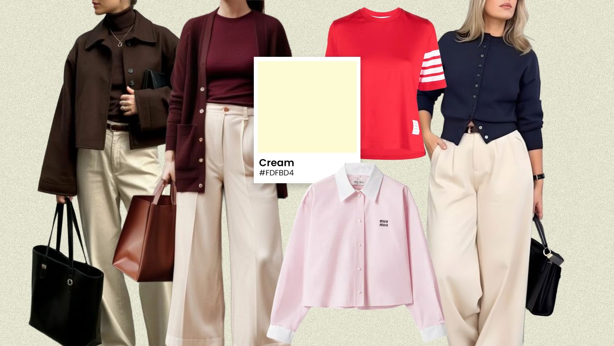 Warna Baju yang Cocok dengan Bawahan Cream