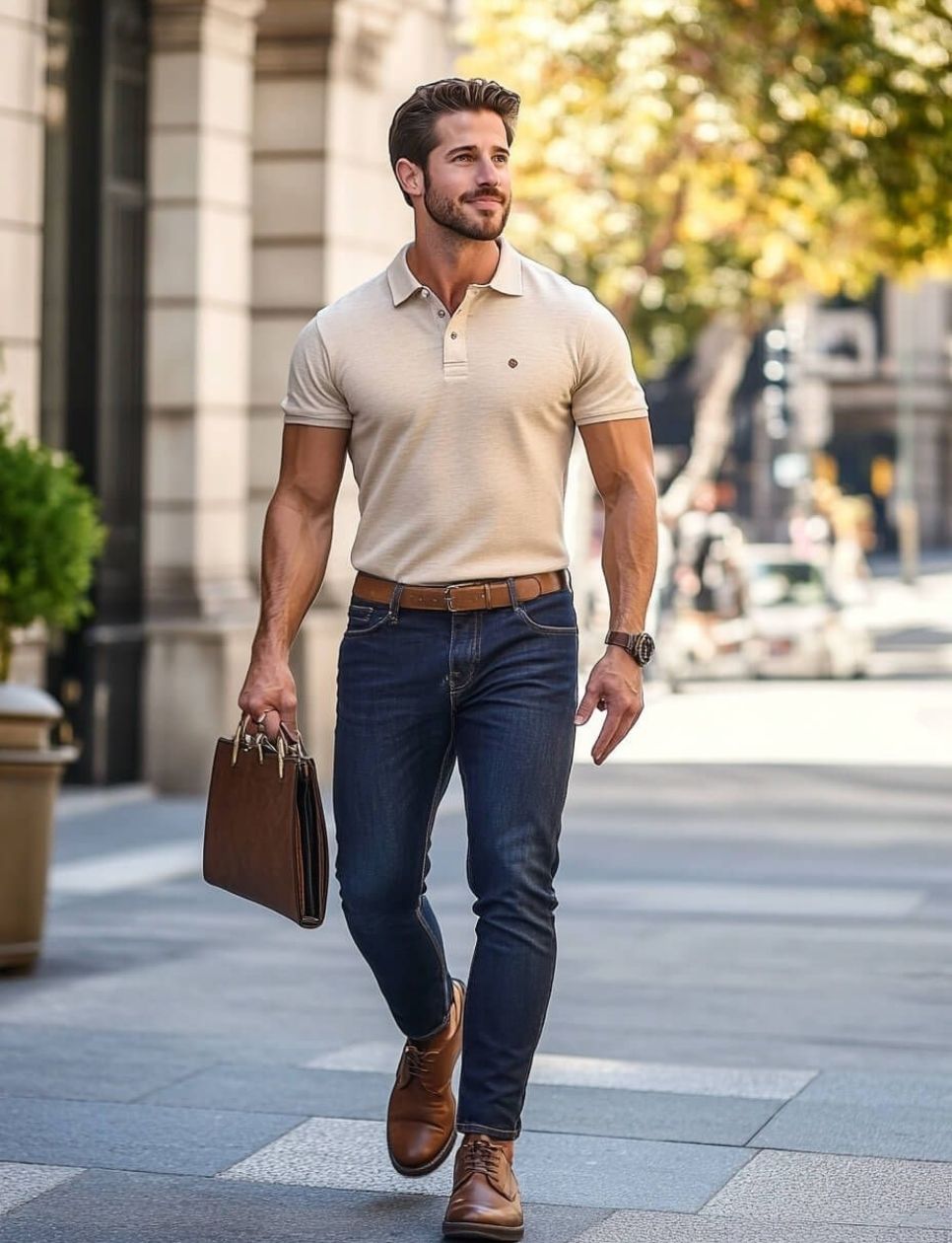 10. Polished Casual Executive