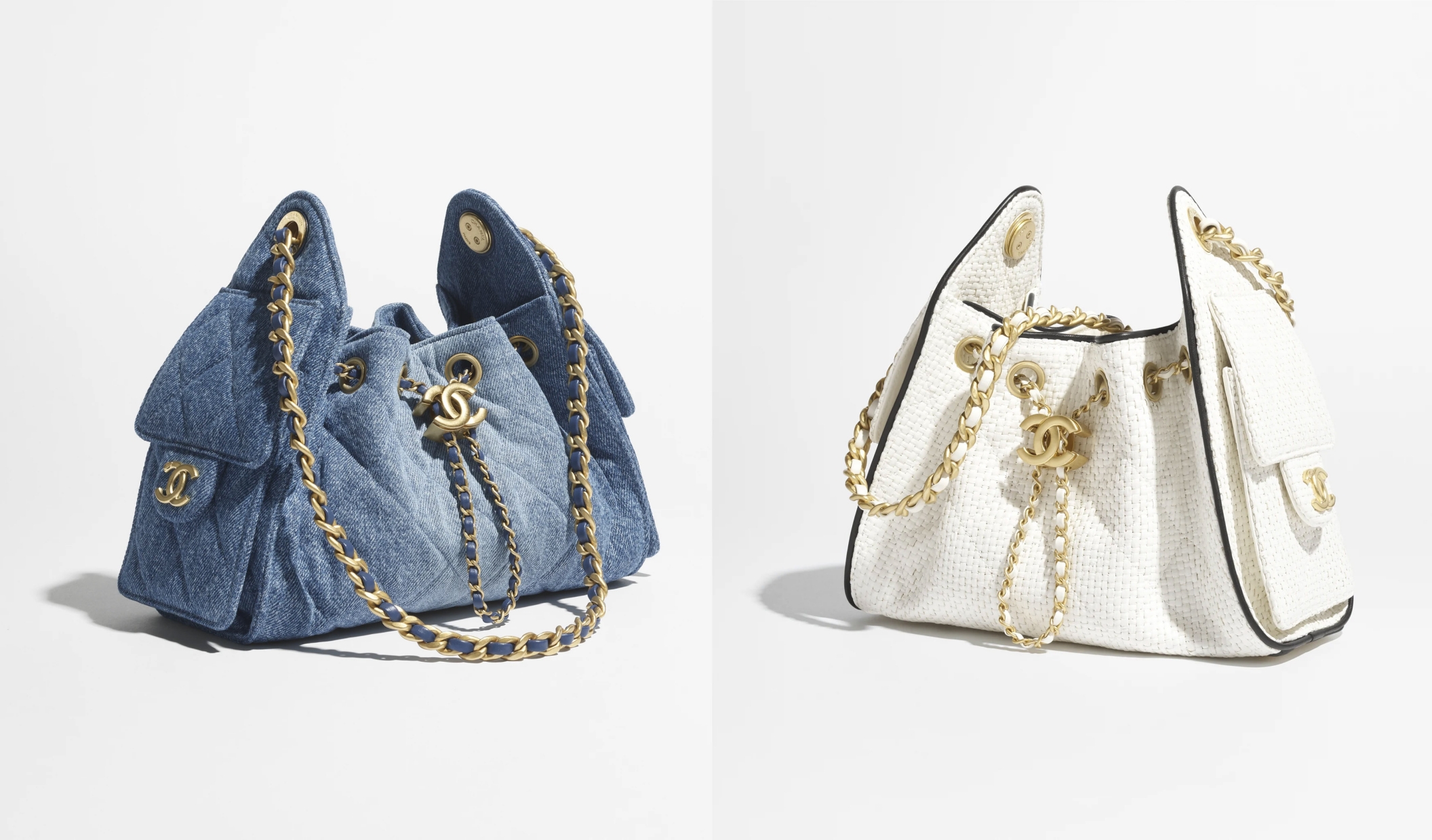 Material untuk membuat tas (Sumber foto: www.chanel.com dan www.chanel.com)