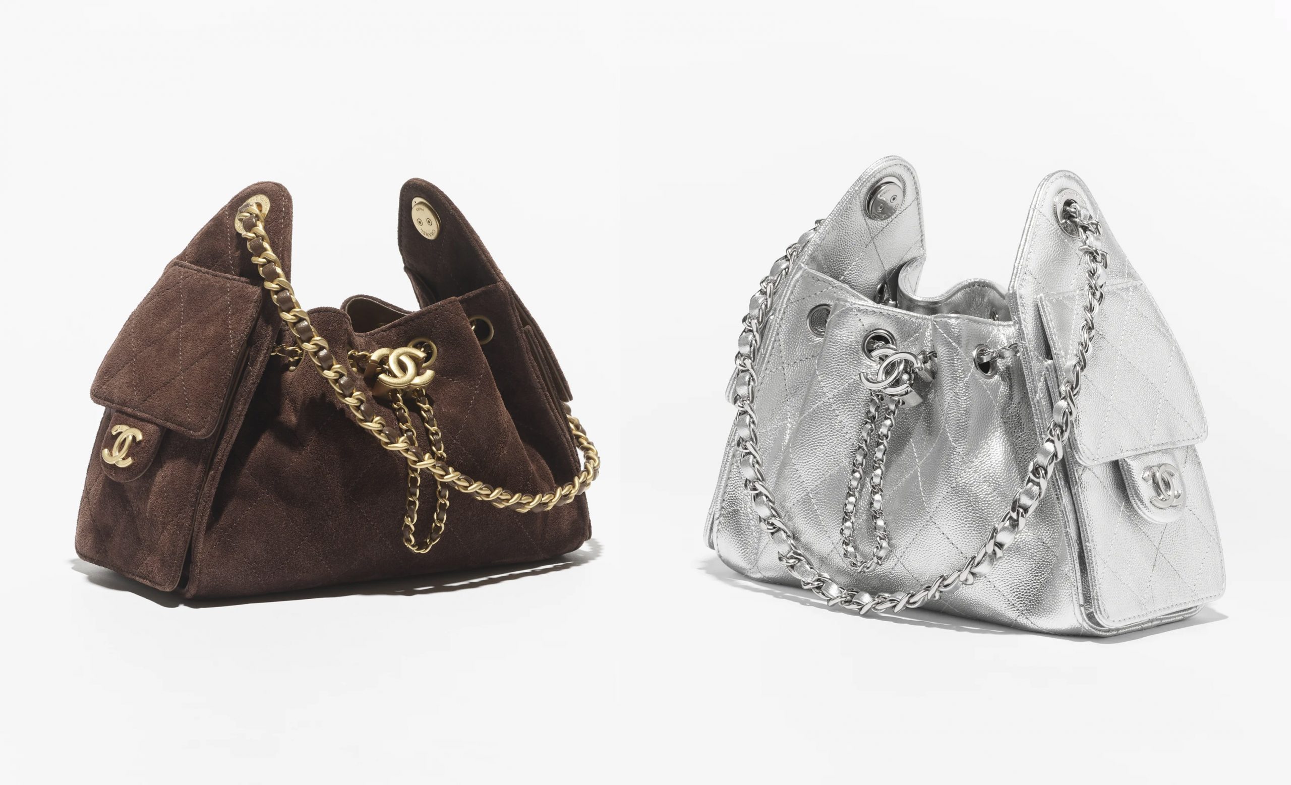 Hardware tas (Sumber foto: www.chanel.com dan www.chanel.com)