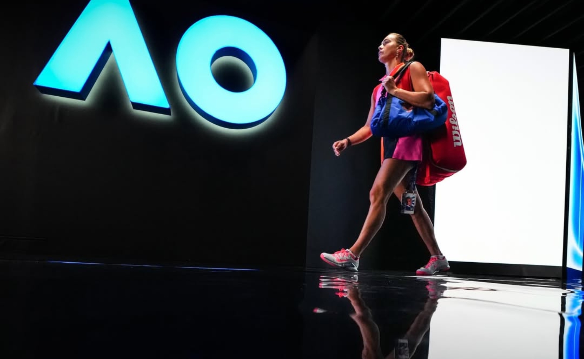 Aryna Sabalenka dalam Australia Open 2026 (sumber gambar: instagram.com/arynasabalenka)