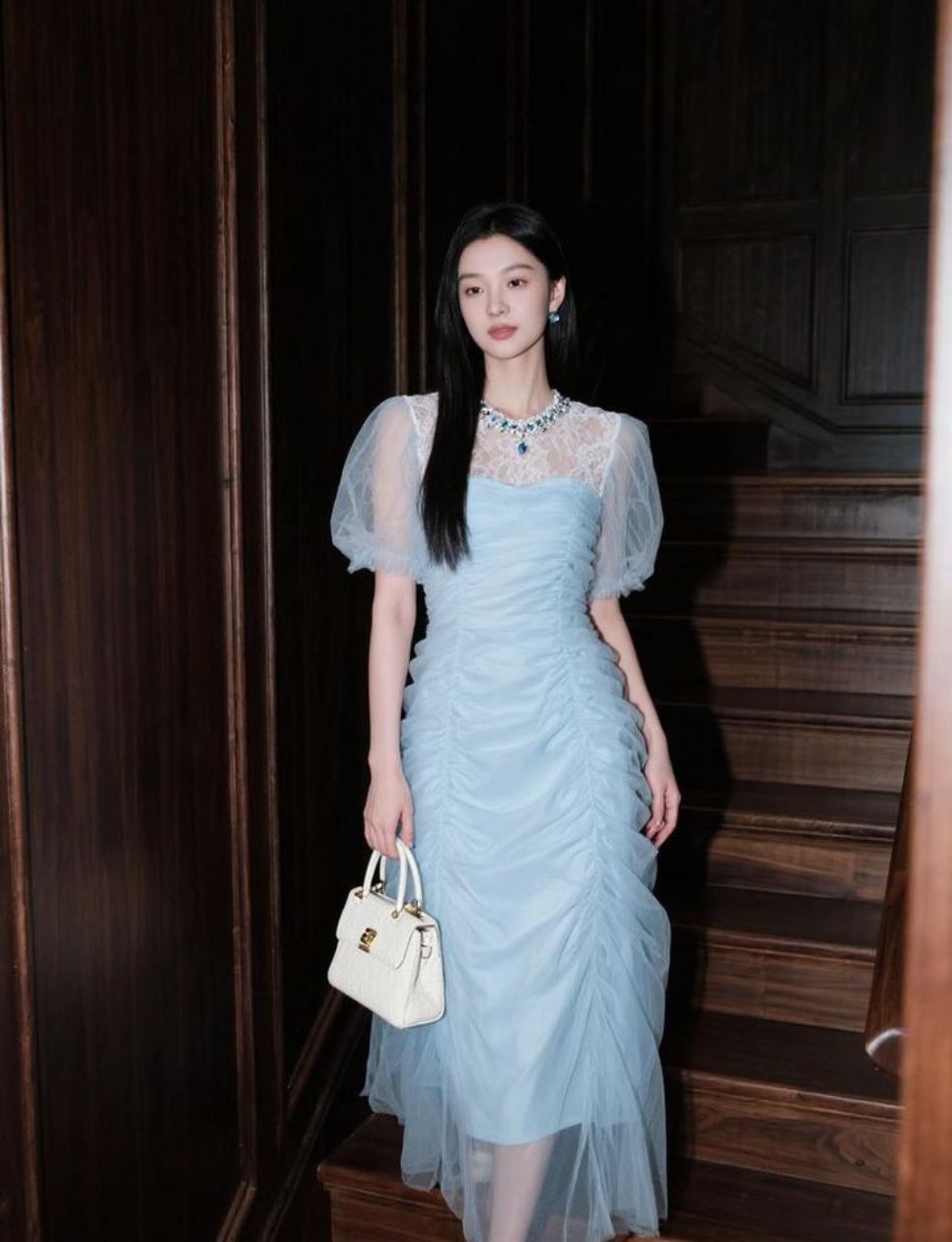 8. Lunar Blue Elegance