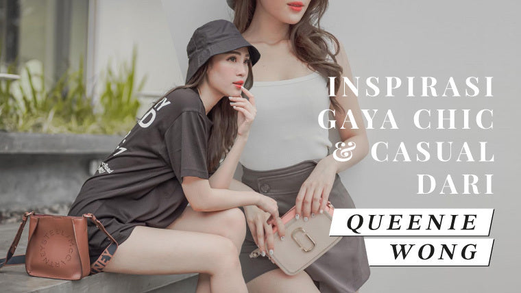 Chic Casual, Gaya Khas Queenie Wong untuk Jalan Santai di Masa Pandemi