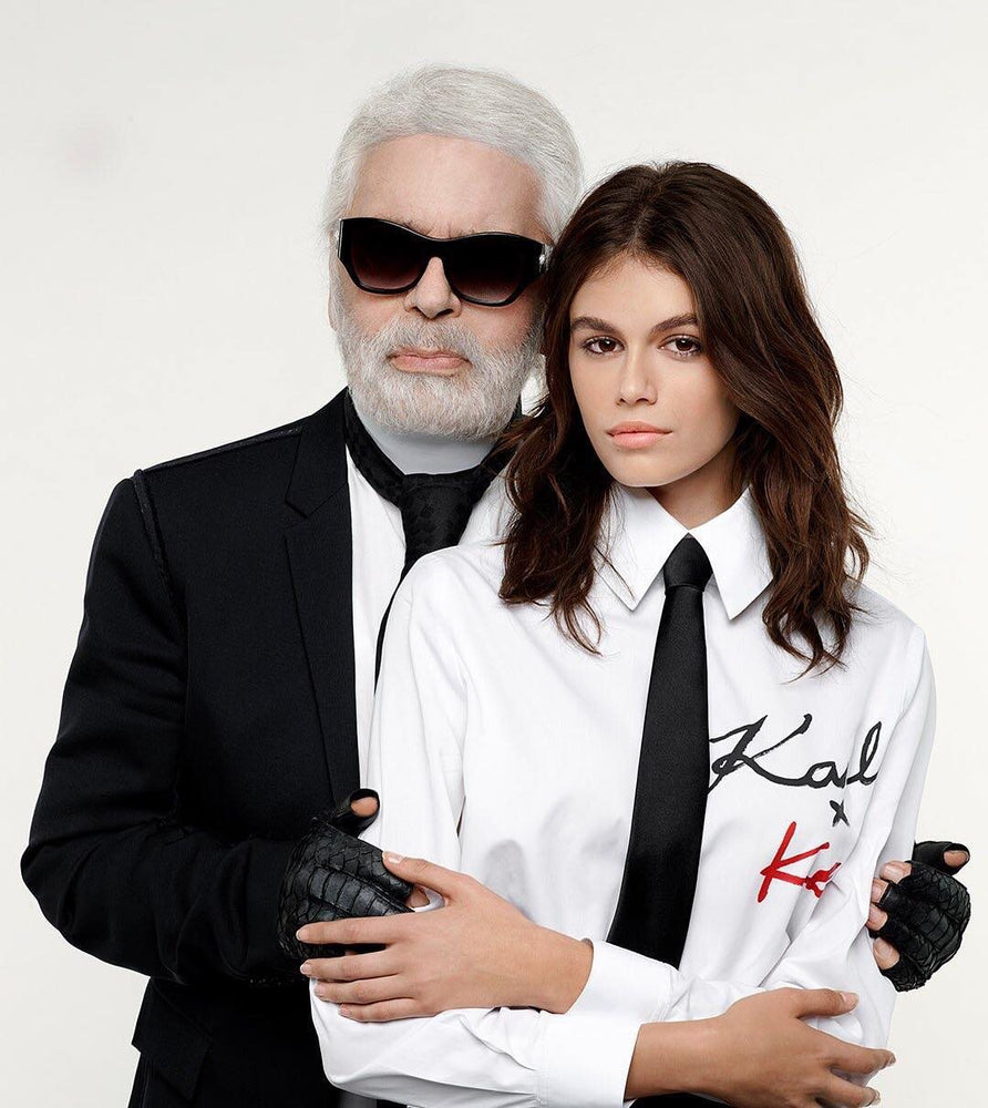 Kolaborasi Karl Lagerfeld Paris dengan Kaia Gerber