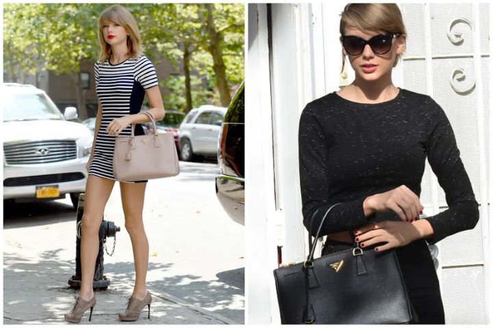 Taylor Swift dengan Galleria Bag yang Ikonis