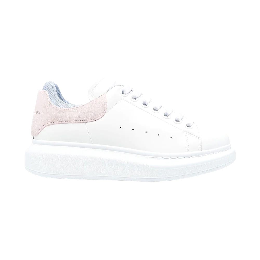Alexander McQueen Oversized Sneakers Leather Pink/Blue/White