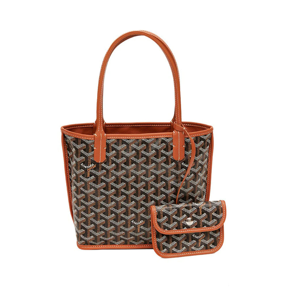 Anjou Mini Bag Black Tan