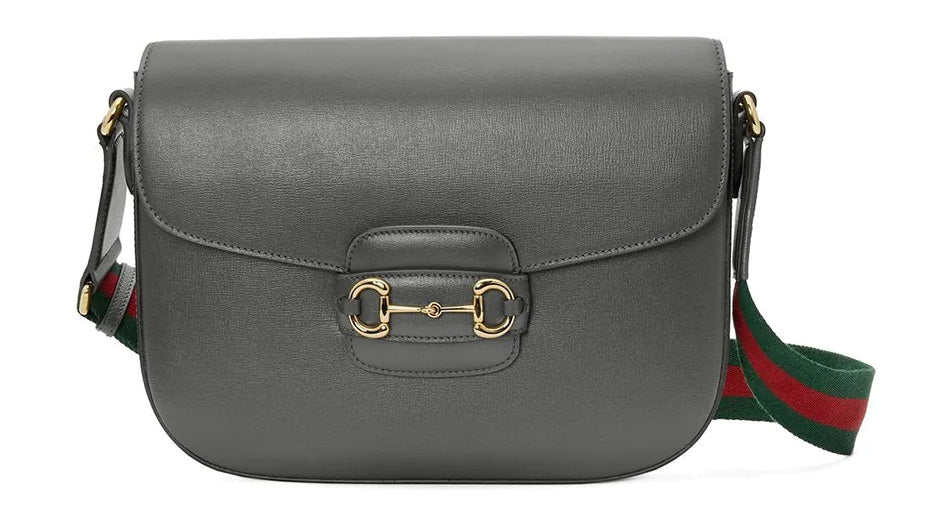 Gucci Horsebit 1955 Shoulder Bag Grey
