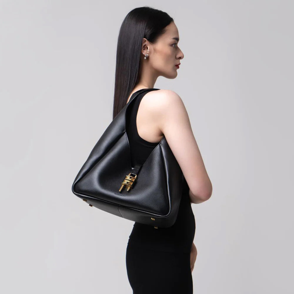 Givenchy Medium G-Hobo Shoulder Bag Black