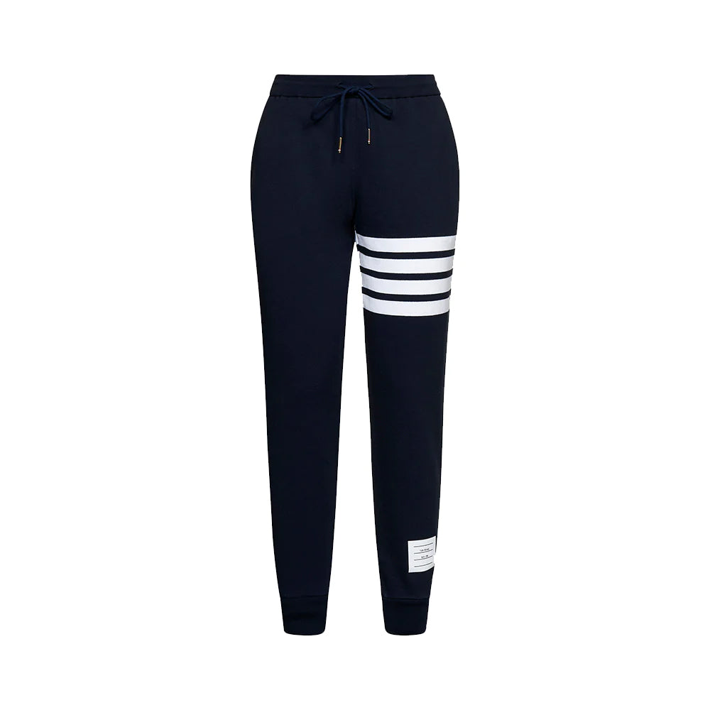 Thom Browne 4-Bar Enginered Classic Sweatpants Loopback Knit Navy