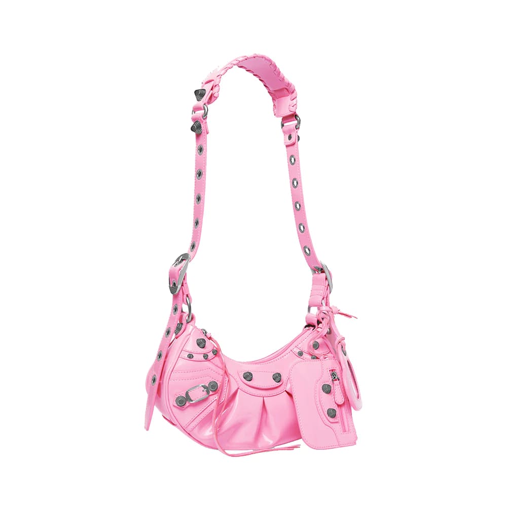 Balenciaga Le Cagole XS Shoulder Bag Pink Shw