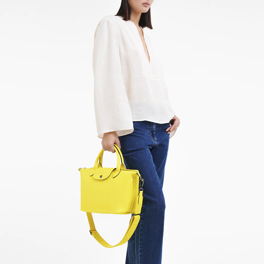 Longchamp Le Pliage Xtra Small Handbag Lemon 